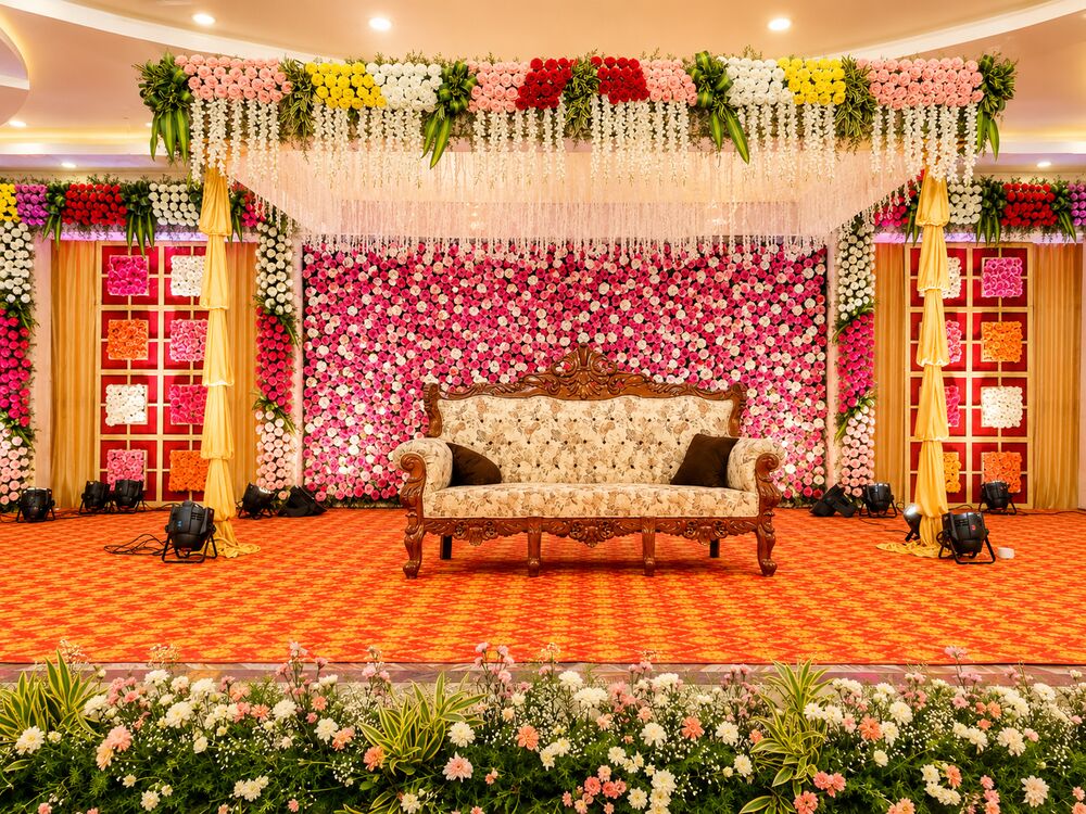 Stage, Chennai. Every setup begins as a hand-drawn concept approved by the client.